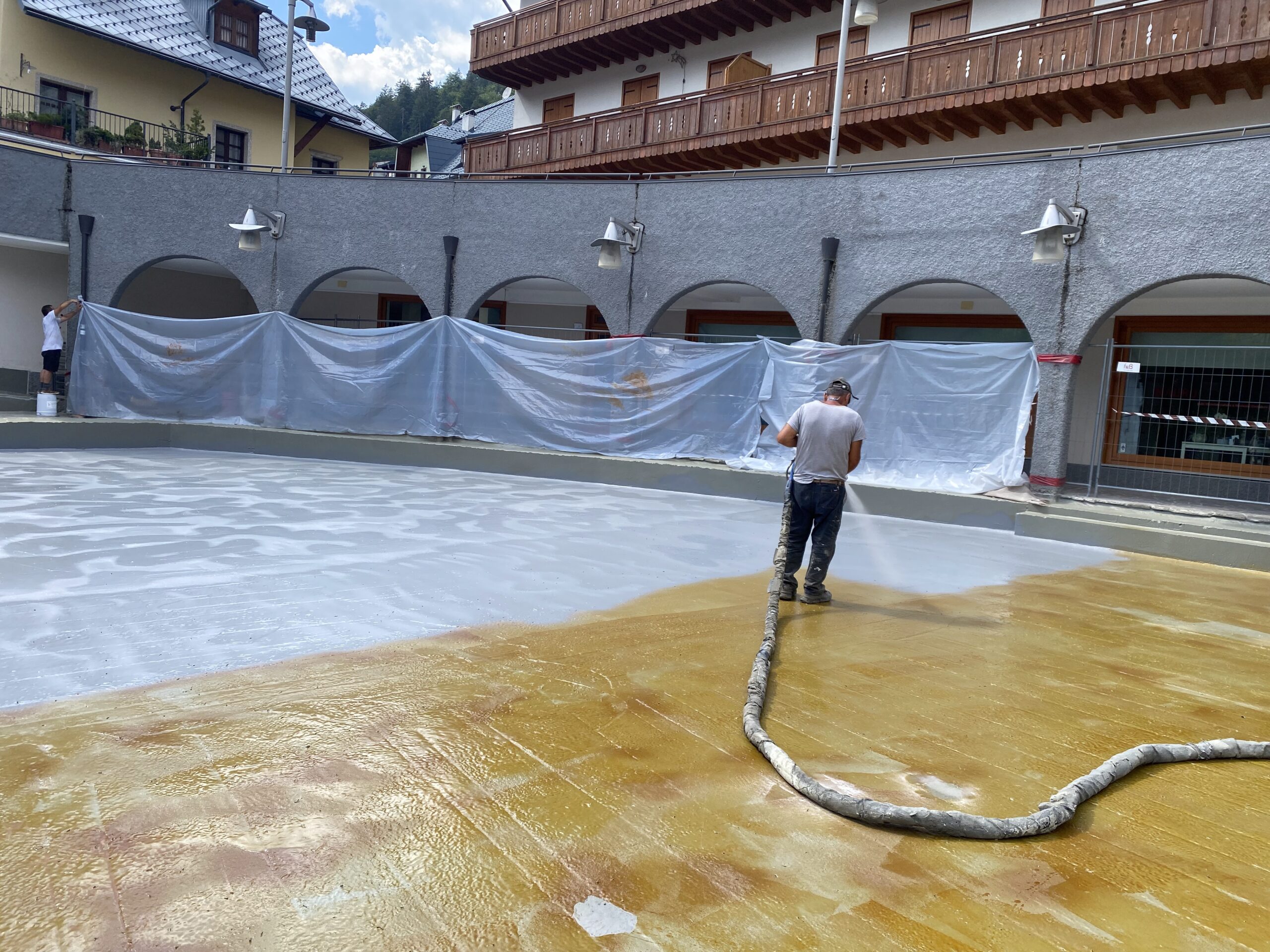 Tarvisio applicazione poliurea